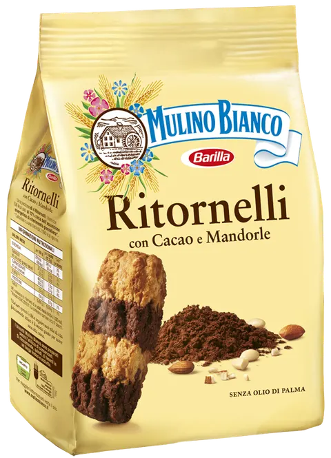 Ciastka kakao migdał Mulino Bianco RITORNELLI 700g