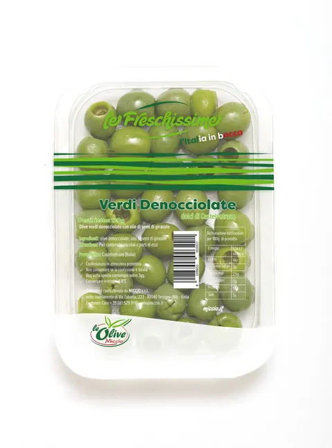 Zielone oliwki bez pestek duże CASTELVETRANO 120g