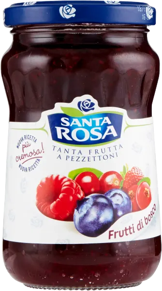 Włoska Konfitura Owoce Leśne SANTA ROSA 350g