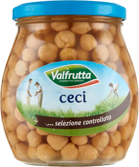 Ciecierzyca w słoiku VALFRUTTA 570g z Włoch