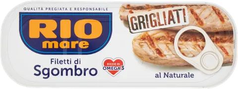 Grillowane filety z makreli w sosie własnym RIO MARE 120g