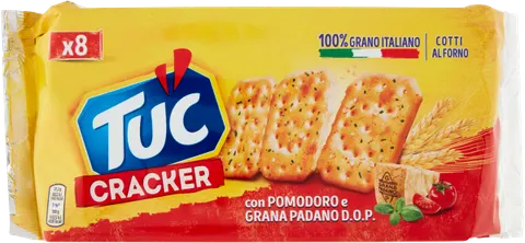 Krakersy pomidor i Grana Padano D.O.P. TUC ITALIA 250g