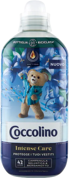 Płyn do płukania Campanula Selvatica e Bergamotto Koncentrat COCCOLINO 980 ml