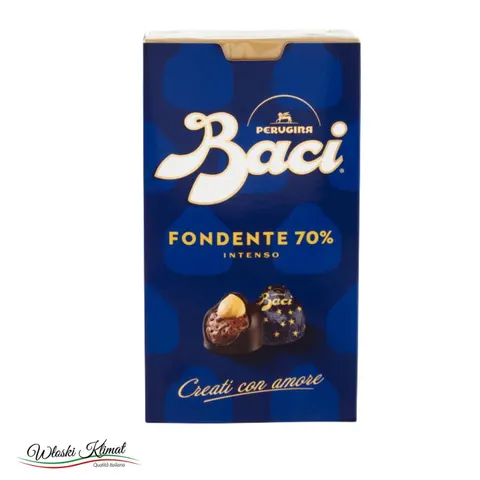 Praliny z ciemnej czekolady FONDENTE 70 % Baci Perugina 200G