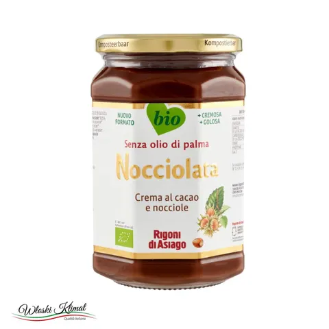 Krem orzechowy z kakao BIO duży format Rigoni di Asiago 650g