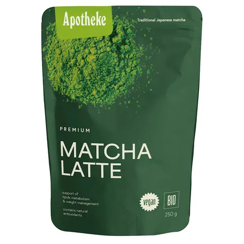 Matcha Latte BIO 250 g Apotheke
