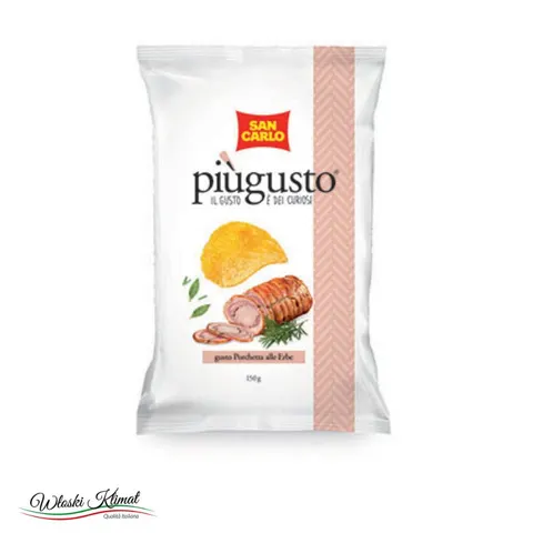 Chipsy SAN CARLO Gusto Porcchetta 150g