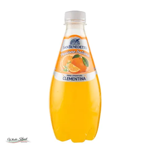 Napój gazowany z dodatkiem soku z mandarynki Clementina San Benedetto 400ml