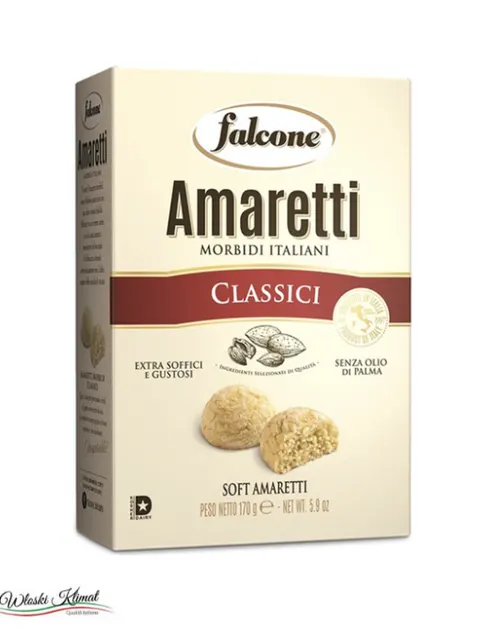Ciasteczka migdałowe Amaretti Morbidi d’Abruzzo Classici FALCONE 170g