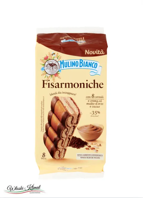 Bułeczki z kremem kakaowym FISARMONICHE Mulino Bianco 264g