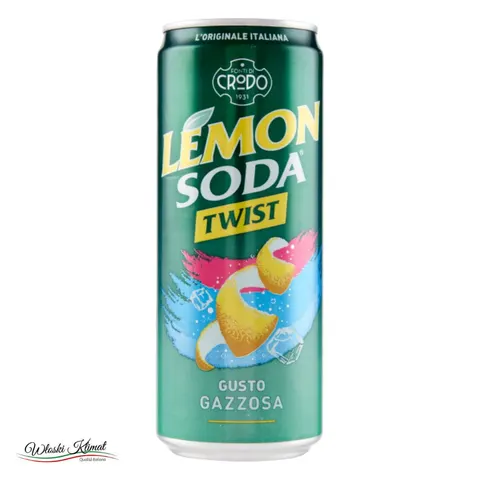Napój gazowany bez cukru Twist LEMON SODA 330ml