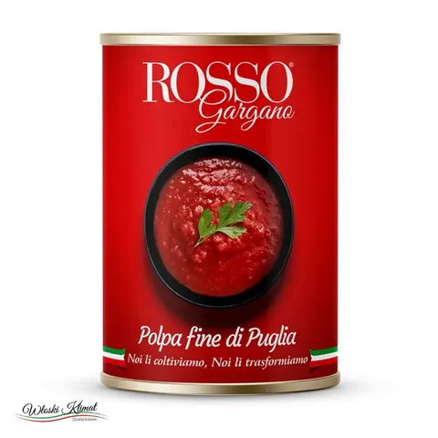 Pulpa pomidorowa Polpa fine di Puglia Rosso Gargano 400g