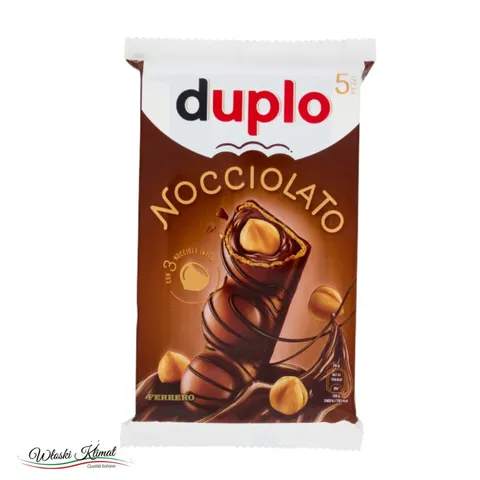 Wafelki orzechowe nocciolato DUPLO 5 szt. Ferrero 156g