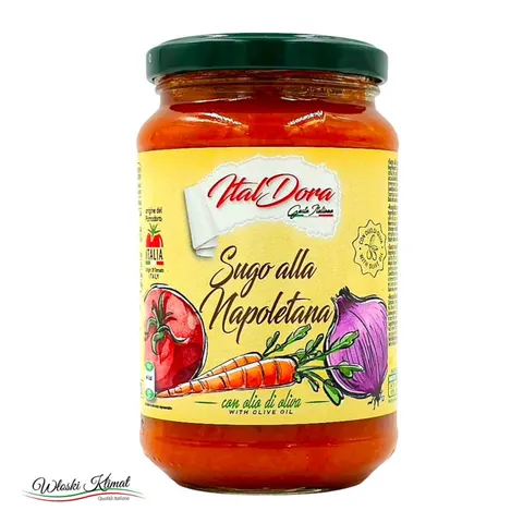 Sos pomidorowy neapolitański Sugo alla Napoletana Ital Dora 350g