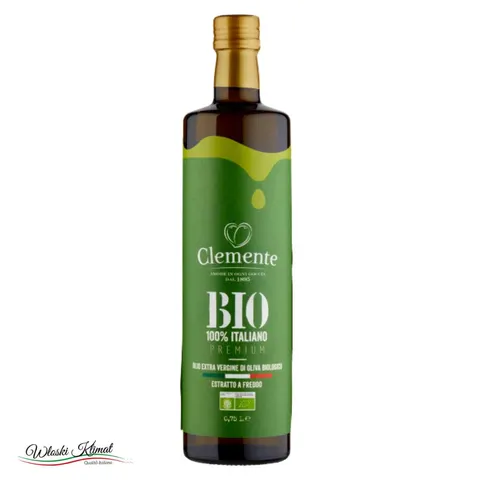 Oliwa z oliwek ekologiczna Extra Vergine Premium BIO 100% Italiano CLEMENTE 750ml