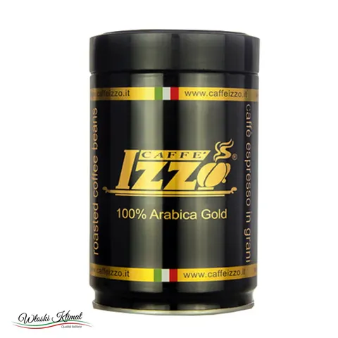 Kawa ziarnista 100% Arabica Gold w puszce IZZO 250g