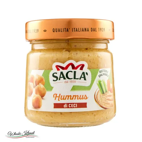Hummus z ciecierzycy di Ceci SACLA 190g