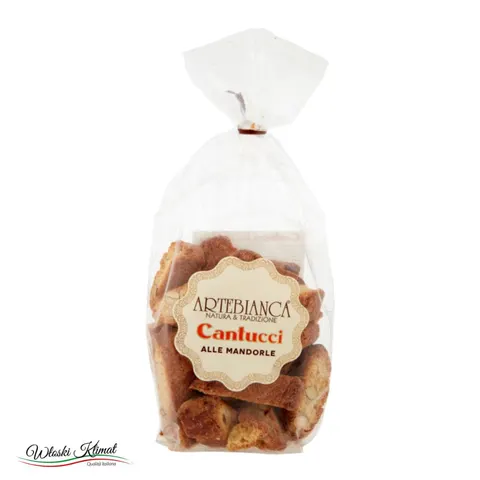 Ciastka kruche z Migdałami Cantucci alle Mandorle ARTEBIANCA 250g