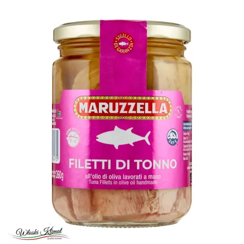 Filety z tuńczyka w oliwie z oliwek handemade MARUZZELLA 400g
