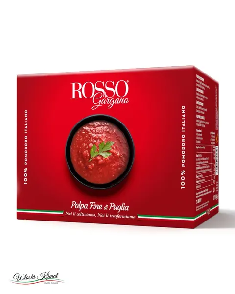 Pulpa pomidorowa sos na pizze bag in box Rosso Gargano 10kg