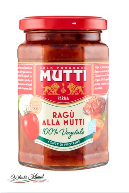 Sos radu warzywny Ragu 100% Vegetale alla MUTTI 280g