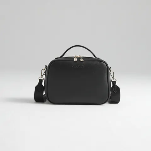 Torebka crossbody i organizer do wózka 2w1 dla Mamy VERA black