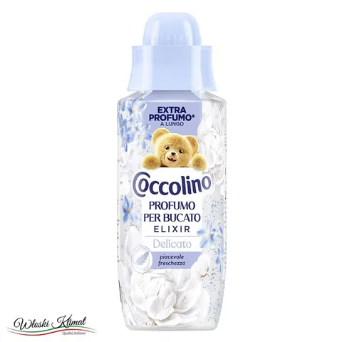 Perfumy do prania Przyjemna Świeżość Piacevole Freschezza Delicato Elixir COCCOLINO 342ml