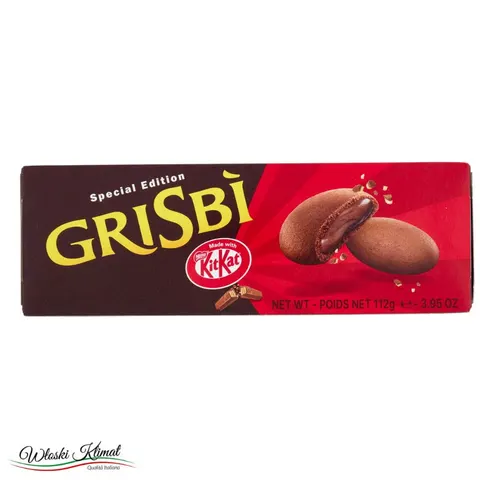 Ciastka z nadzieniem o smaku Kitkat Grisbi 112g