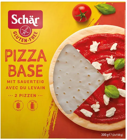 Spody do pizzy bezglutenowe 300g SCHAR