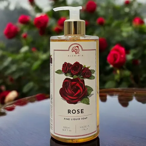 Mydło w płynie Róża Rose Fiorentina ALCHIMIA 500ml
