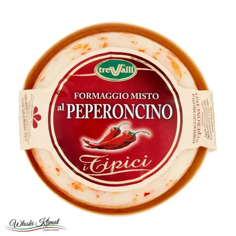 Ser z Papryczką Chilli Formaggio misto al Peperoncino Trevalli 180g