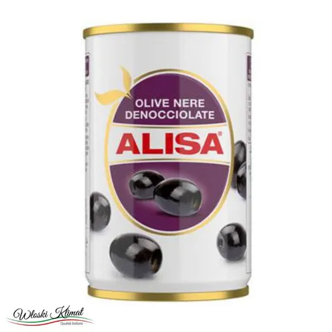 Oliwki czarne z pestką w puszce ALISA 290g