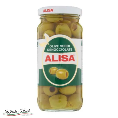Oliwki zielone drylowane w słoiku Olive Verdi ALISA 230g