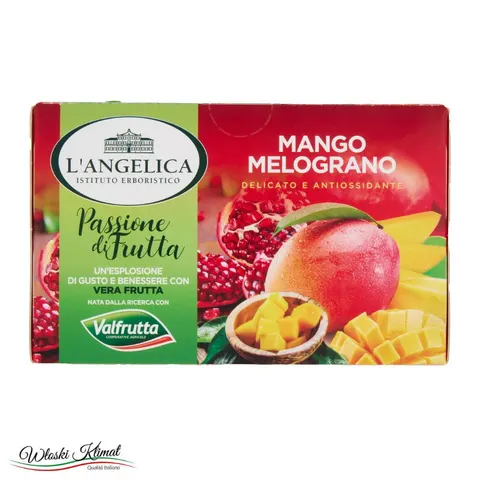 Herbata owocowa w saszetkach Mango i Granat L'Angelica 27g