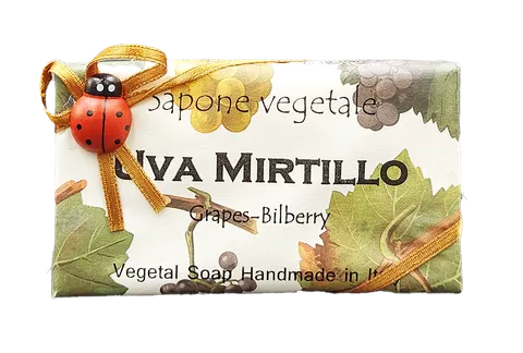 Mydło roślinne Winogrono Uva Mirtillo Etienne 100g