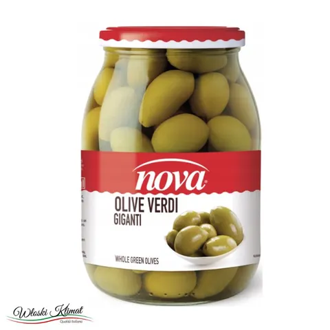 Oliwki zielone olbrzymie Olive Giganti NOVA 1062ml