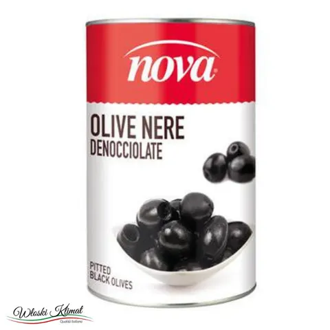 Oliwki czarne bez pestki drylowane Olive Nere NOVA 4250ml