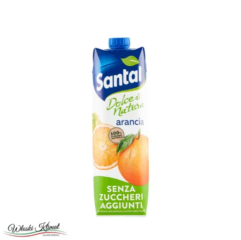 Napój z pomarańczy bez dodatku cukru Arancia Zero SANTAL 1L