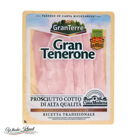 Szynka gotowana Prosciutto Cotto Alta Qualita Gran Tenerone Gran Terre 110g