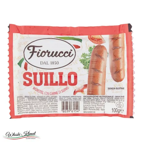Parówki z mięsem wieprzowym Suillo Wurstel Fiorucci 100g