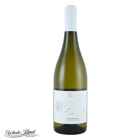 Wino białe Chardonnay Terre Siciliane IGP Tre Venti Cantine Birgi 750ml