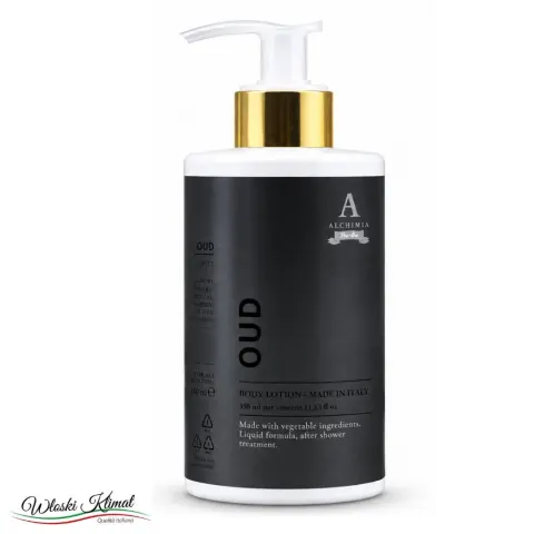 Balsam do ciała męski Żywica Drzewa Arganowego Oud ALCHIMIA 340ml