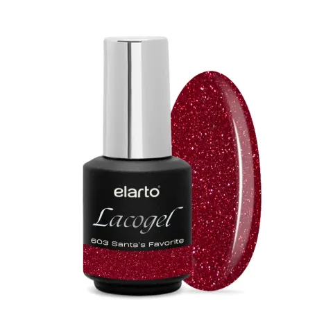Elarto Lakier hybrydowy Lacogel Santa's Favorite nr 603 7ml
