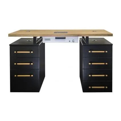 Biurko Moderno Duo 1 Z Pochłaniaczem Vento Pro+