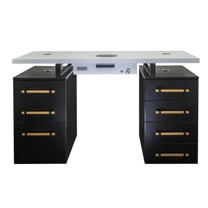 Biurko Moderno Duo 2 Z Pochłaniaczem Vento Pro+
