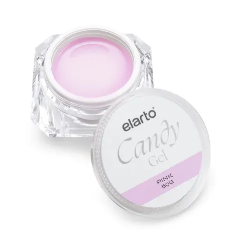 Elarto Żel budujący mlecznoróżowy Candy Pink 50g