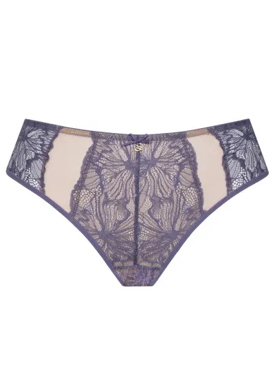 Samanta - Brazyliany Mila M400 antracytowy XL Fioletowy