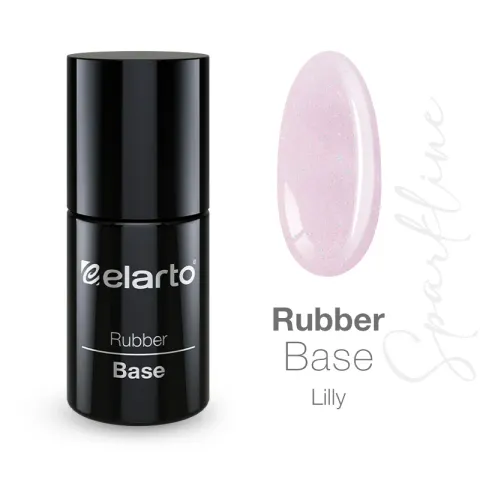Elarto Baza hybrydowa Rubber Base Sparkline Lilly 15ml