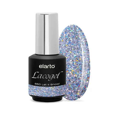 Elarto Lakier hybrydowy Lacogel Let it snow! nr 650 7ml