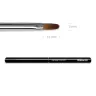 Elarto Pędzel do żelu z metalową rączką Gel Brush Oval Mini